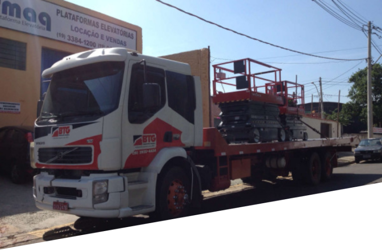 Frete de Plataforma Elevatória